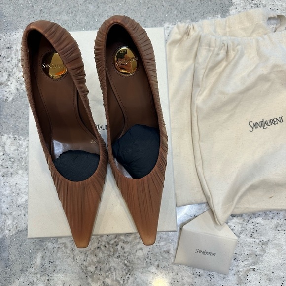 Saint Laurent EMMANUELLE PUMPS Size 38 - Picture 8 of 14